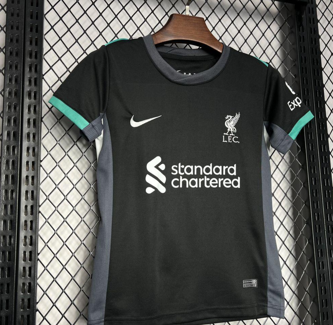 24/25 Kids Liverpool Away Black