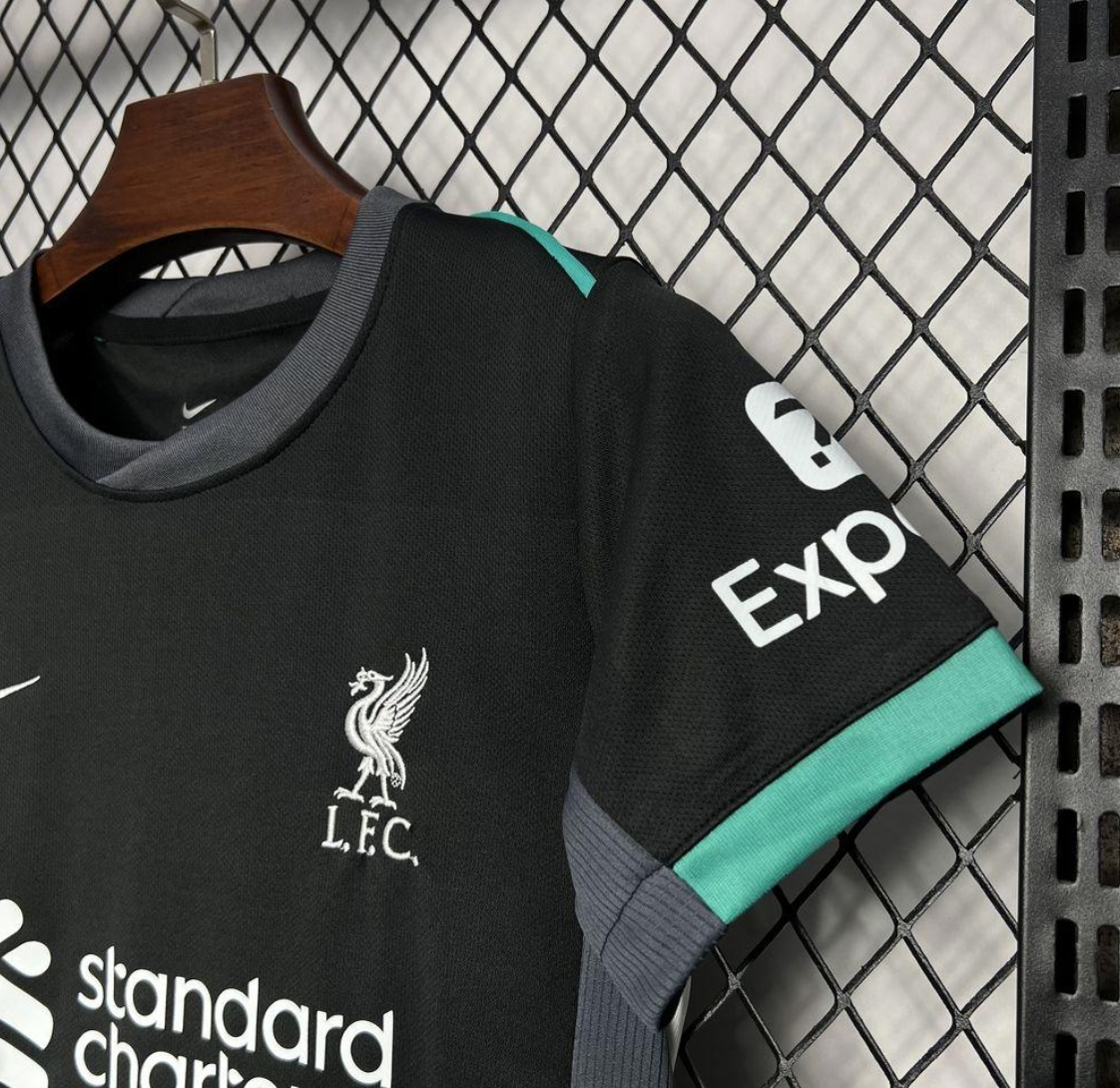 24/25 Kids Liverpool Away Black