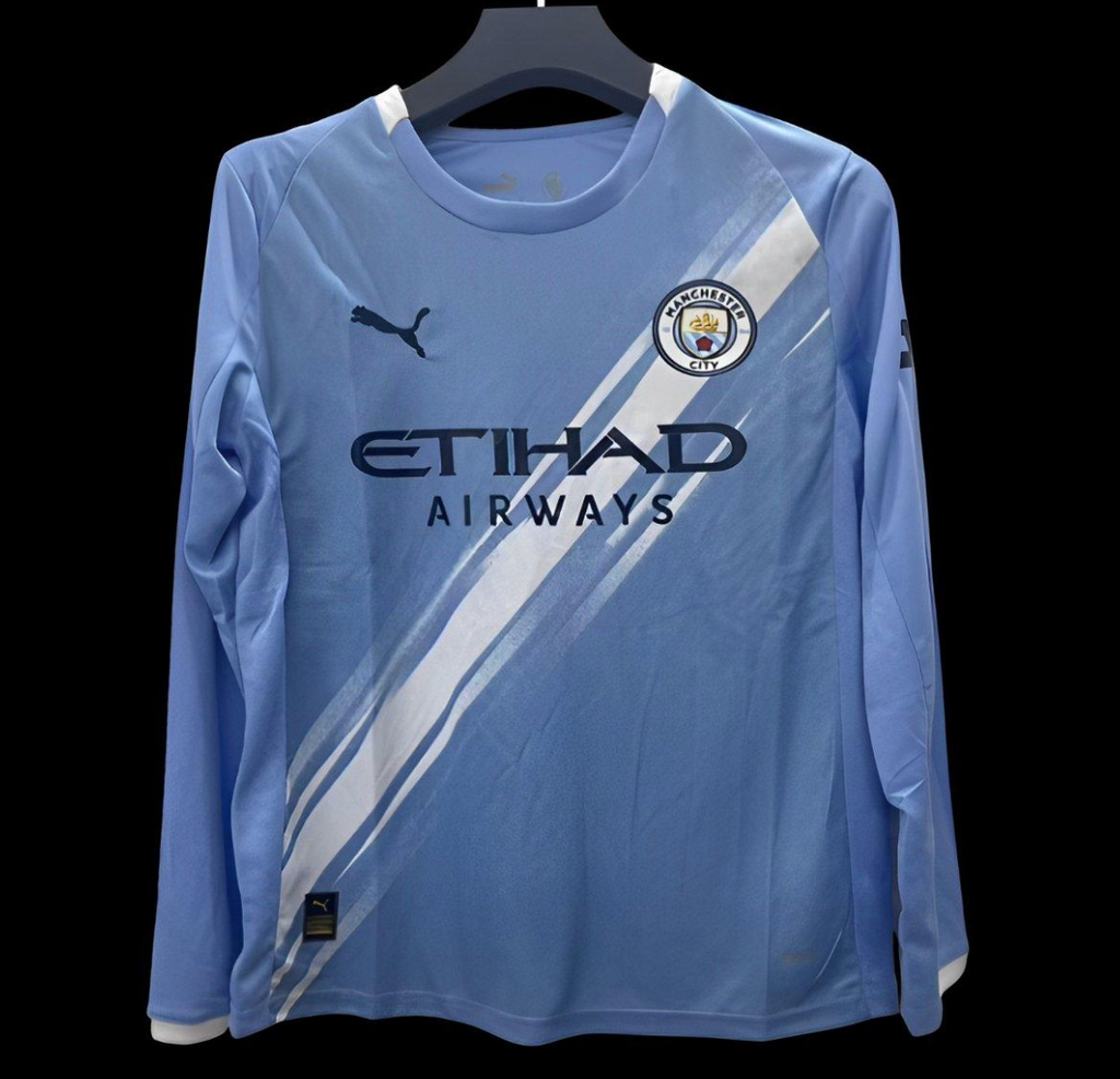25/26 Manchester City Home Long Sleeve
