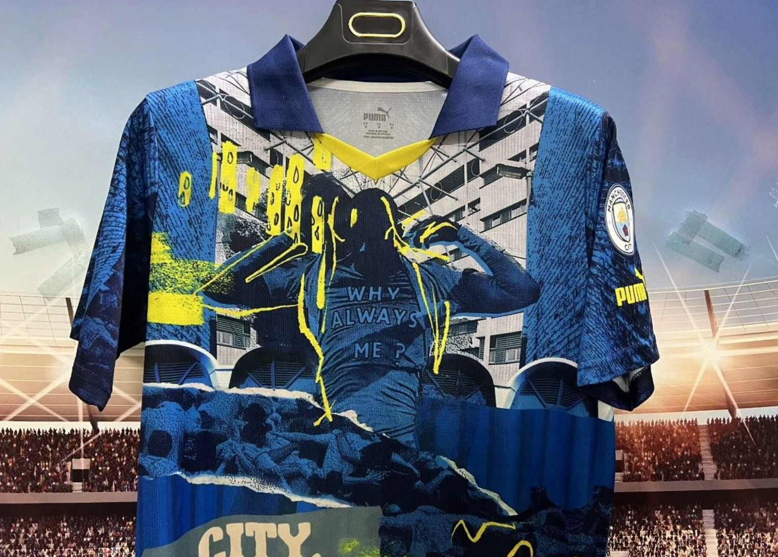 25/26 Manchester City ftblNRGY Special Bright Aqua-Blazing Blue