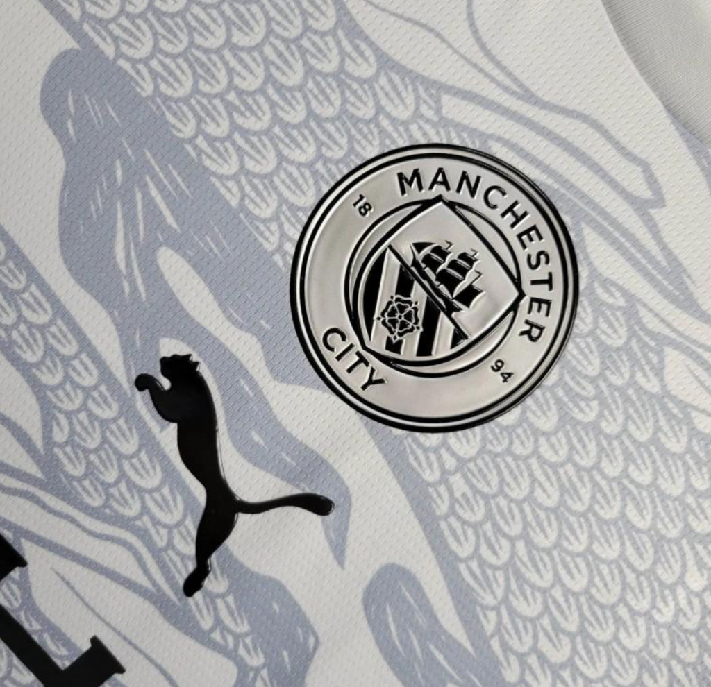 24/25 Manchester City Puma Year of the Dragon White Long Sleeve