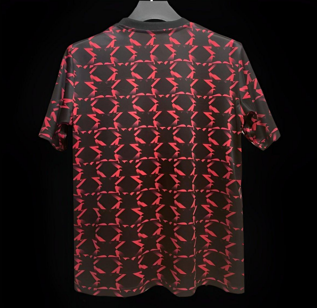 24/25 Manchester United M pattern Red/Black Pre-Match