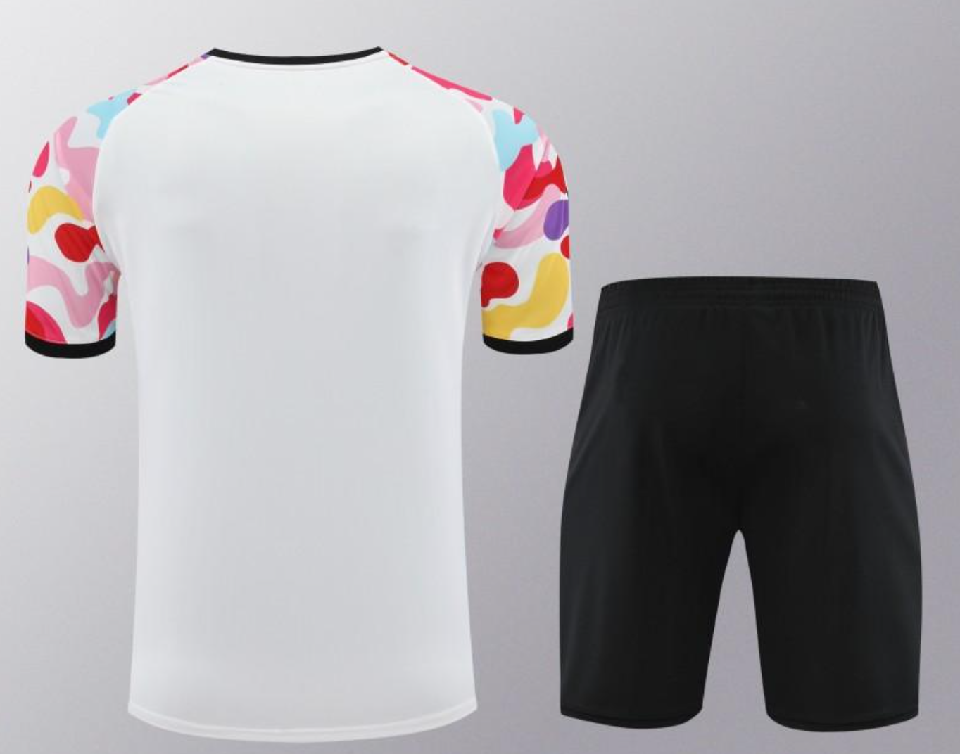 24/25 Manchester United White Short Sleeve Jersey+Shorts