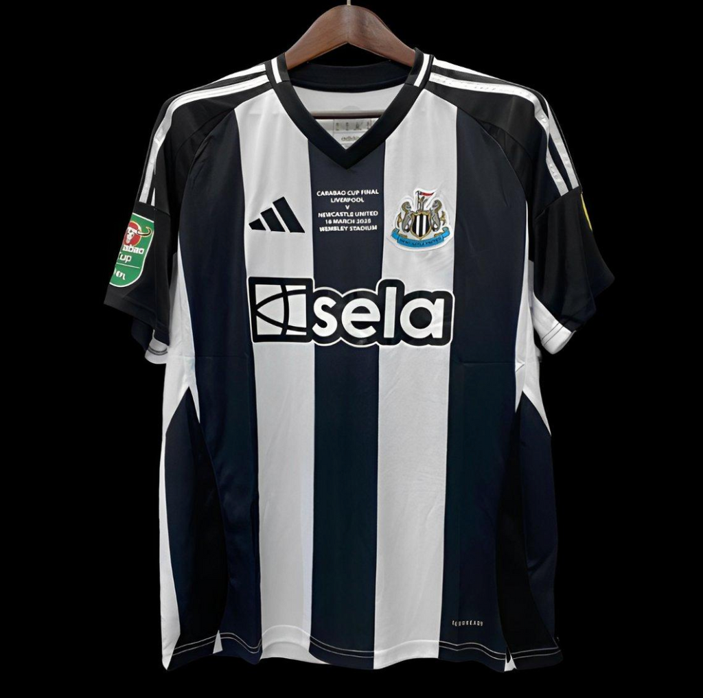 24/25 Newcastle United CARABAO CUP Final EFL Customized VS Liverpool Home