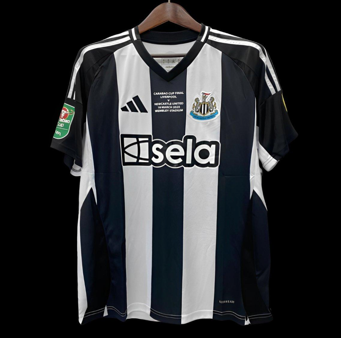 24/25 Newcastle United CARABAO CUP Final EFL Customized VS Liverpool Home