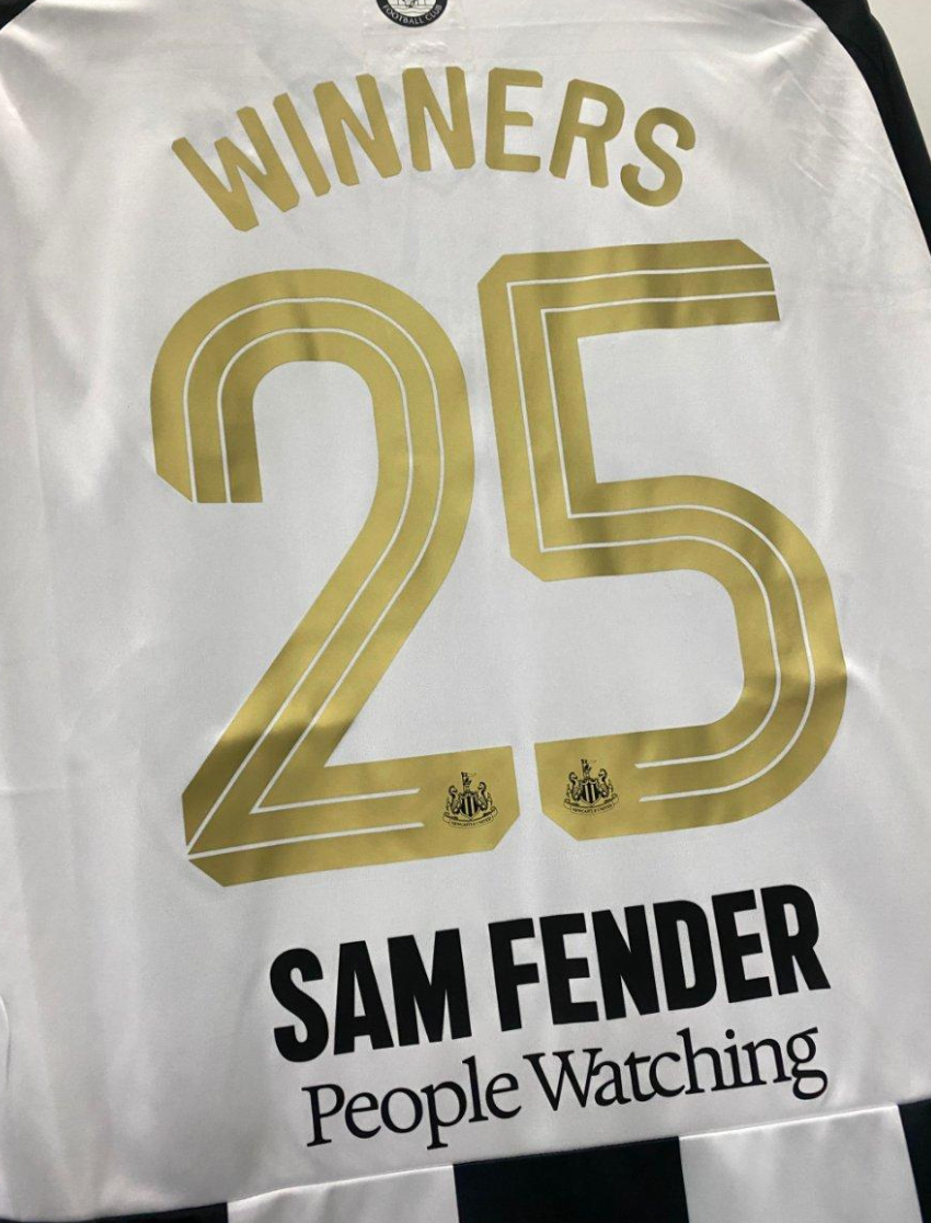 24/25 Newcastle United CARABAO CUP Final EFL Customized VS Liverpool Home