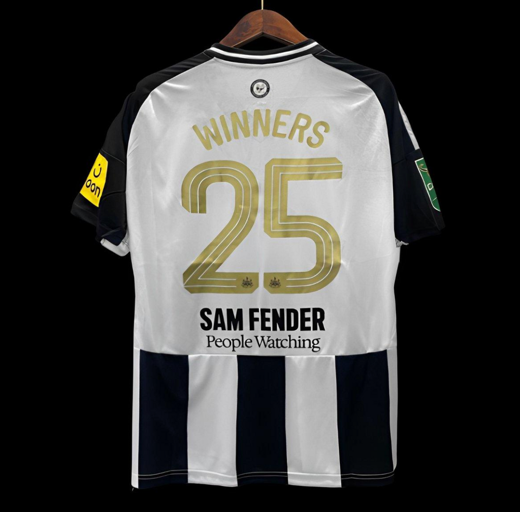 24/25 Newcastle United CARABAO CUP Final EFL Customized VS Liverpool Home
