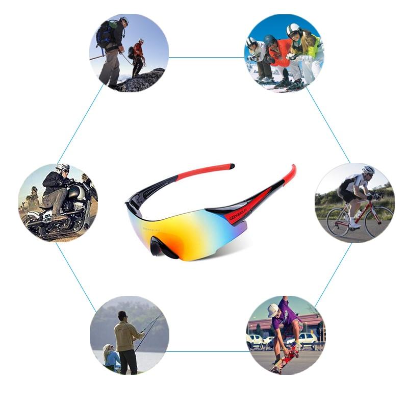 Lunettes de Sport Ski et Moto Multifonctions