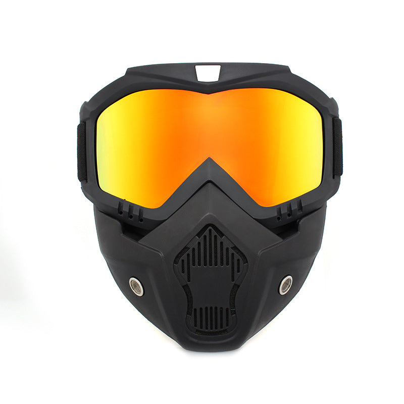 Masque de Protection Rétro Harley avec Lunettes Off-Road