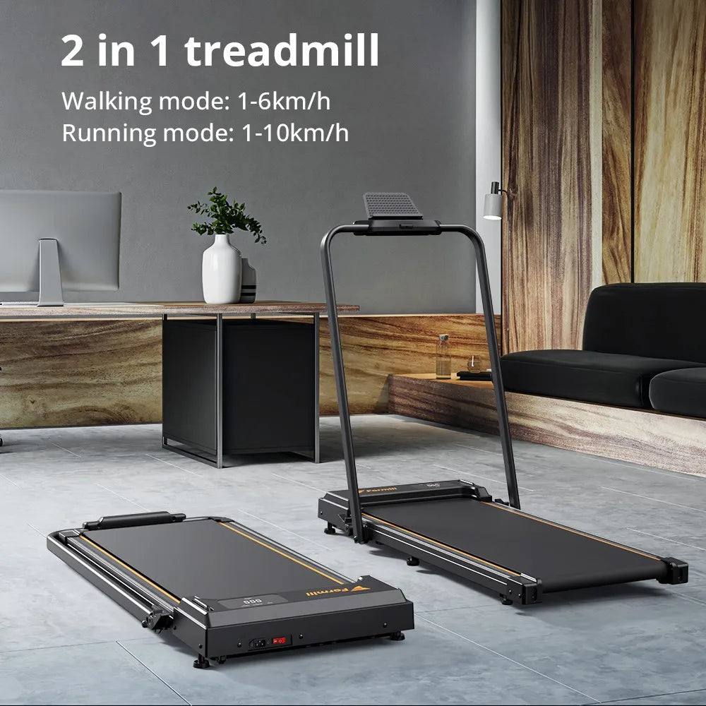 Tapis de marche 1 à 10 Km/h - Compact et Puissant