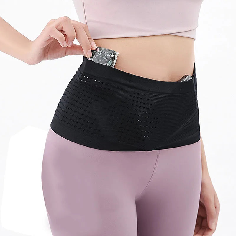 Ceinture de Sport Invisible et Légère pour Course et Gym