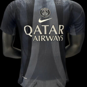 25/26 PSG Black with Vertical Stripe