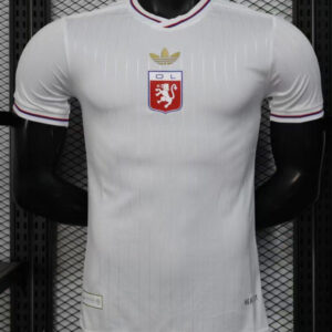 25/26 Maillot +Short OL White 50Th Anniversary