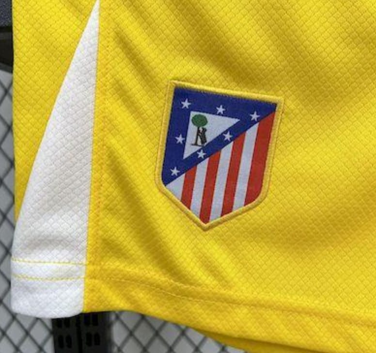 2025/26 Kids Atletico Madrid Yellow Goalkeeper – Image 4