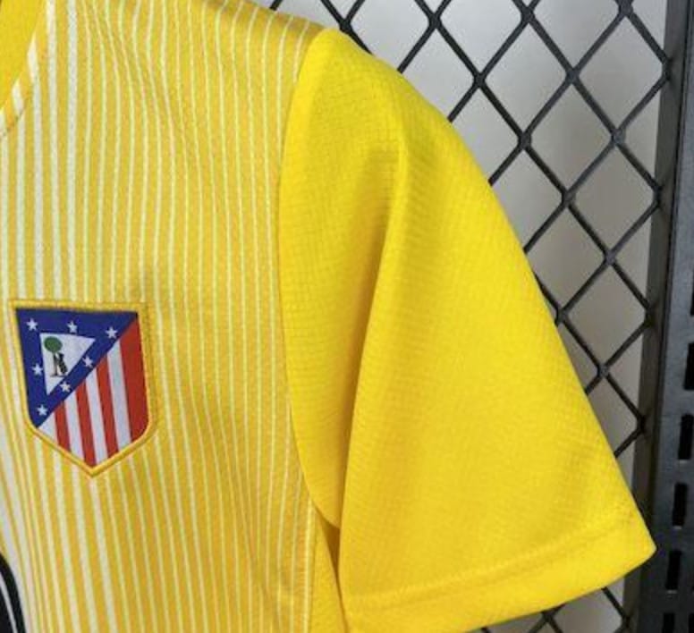 2025/26 Kids Atletico Madrid Yellow Goalkeeper – Image 5