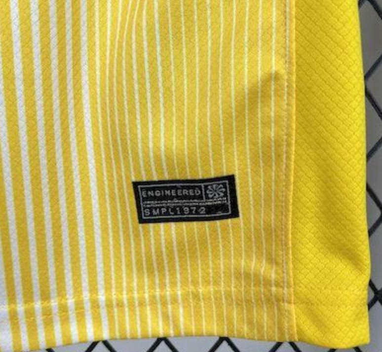 2025/26 Kids Atletico Madrid Yellow Goalkeeper – Image 6