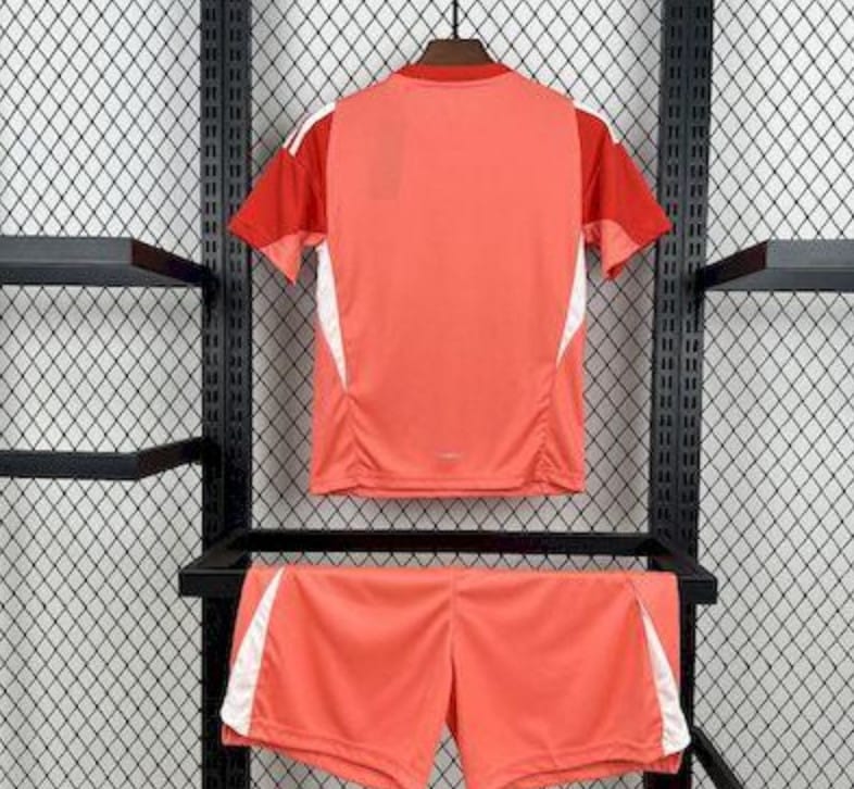 2025/26 Kids Real Madrid Orange Color Goalkeeper – Image 2