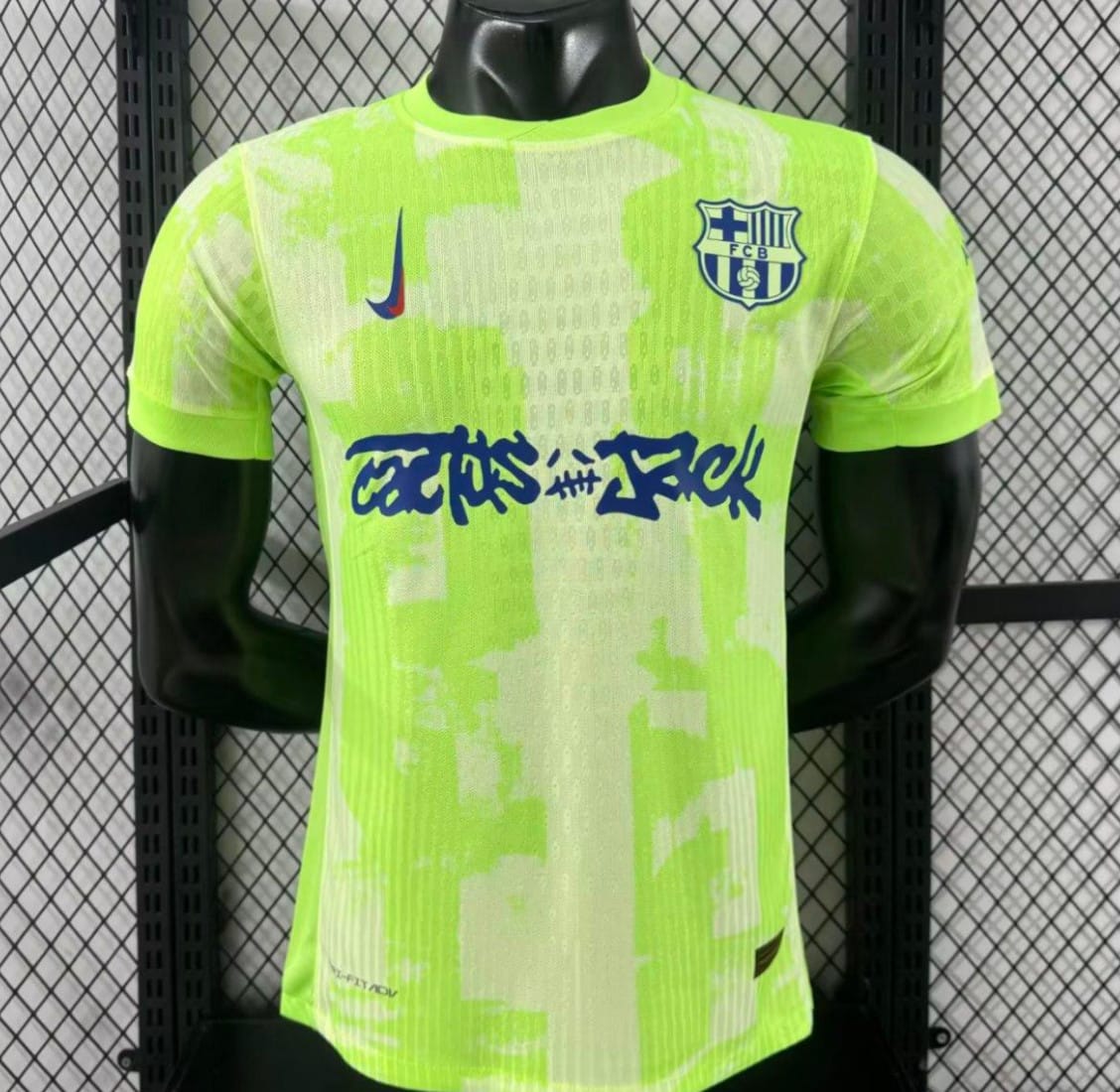 24/25 Barcelona x Travis Scott Third Green