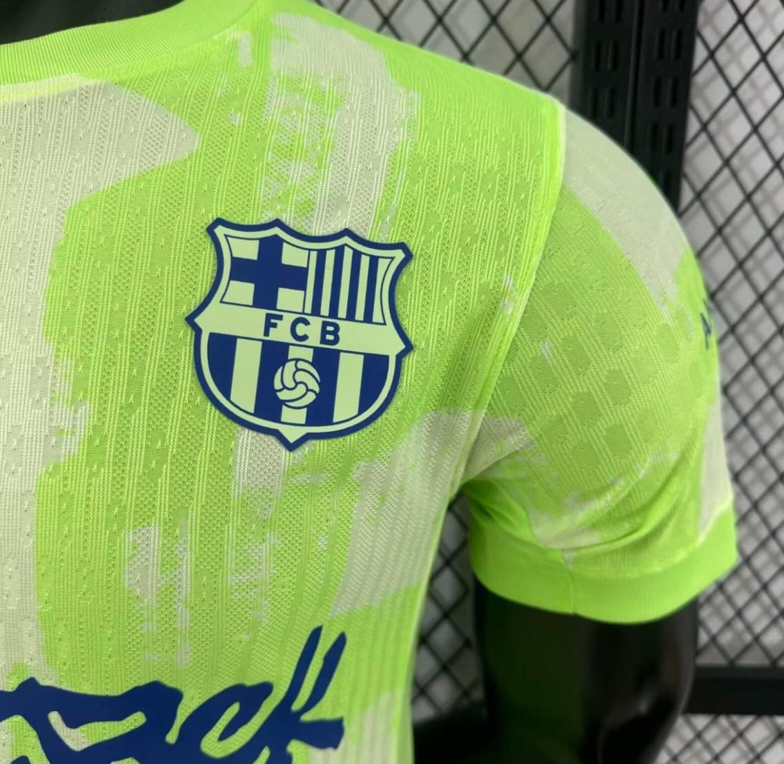 24/25 Barcelona x Travis Scott Third Green – Image 3