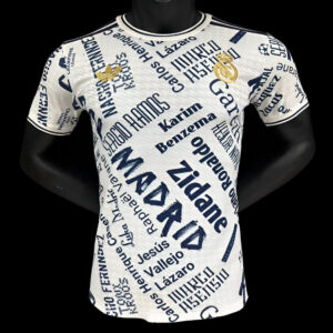 25/26 Real Madrid White with Legendary Players Names