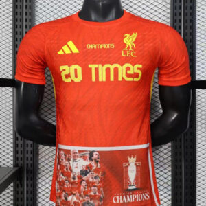 25/26 Liverpool 20 Times Champions