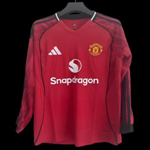 25/26 Manchester United Home Long Sleeve